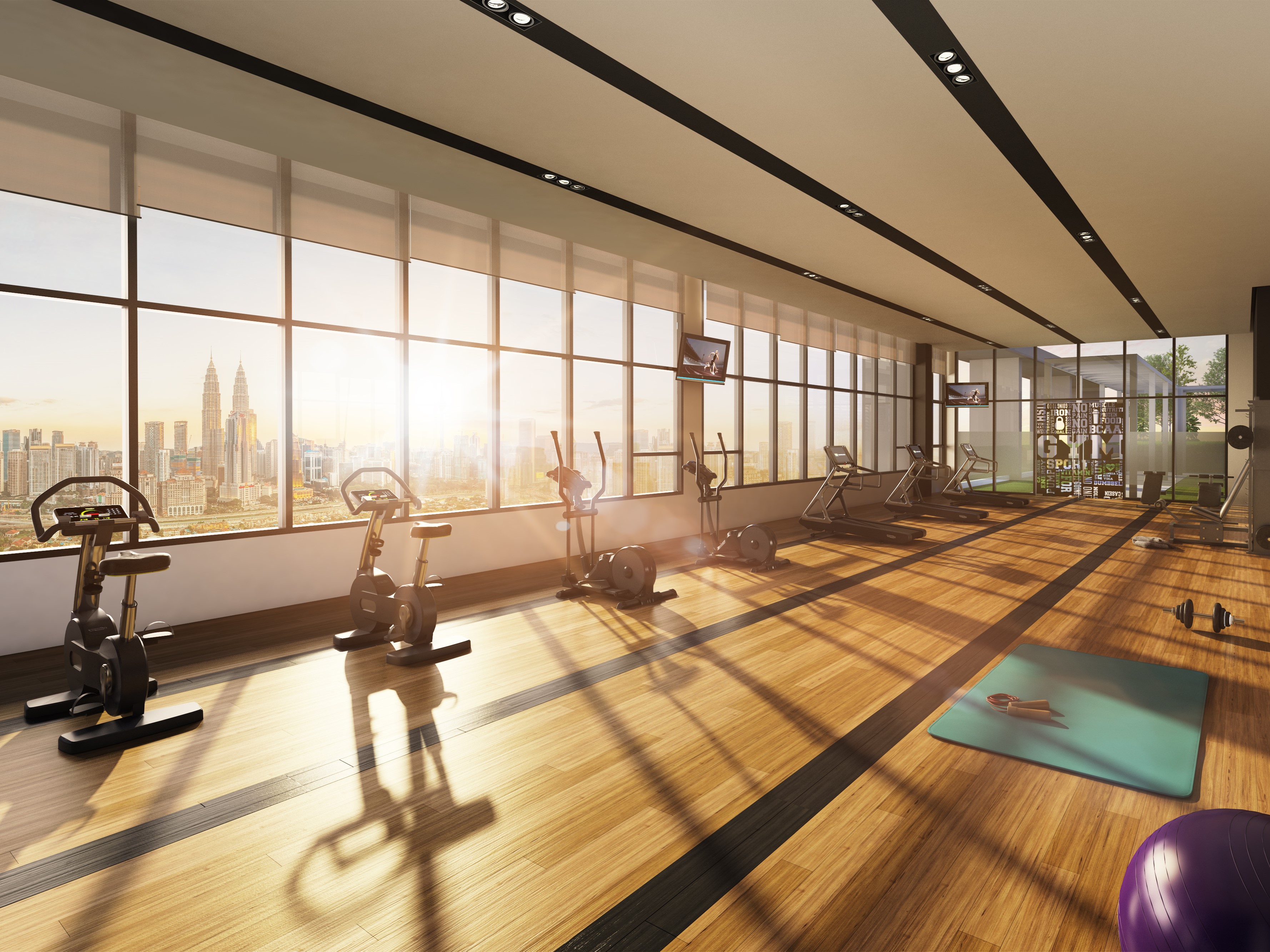 Nexus Residence gymnasium
